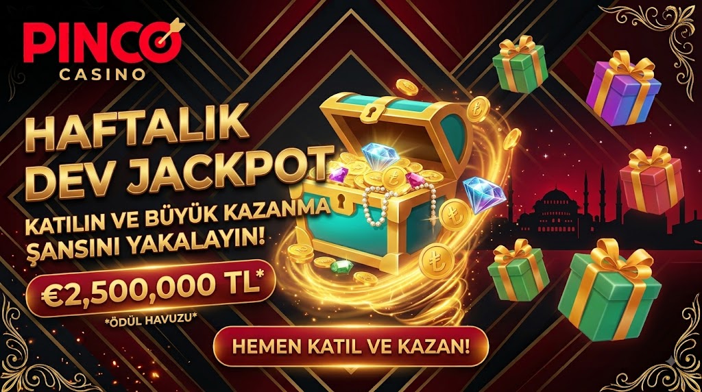 Pinco casino bonus şartları detay